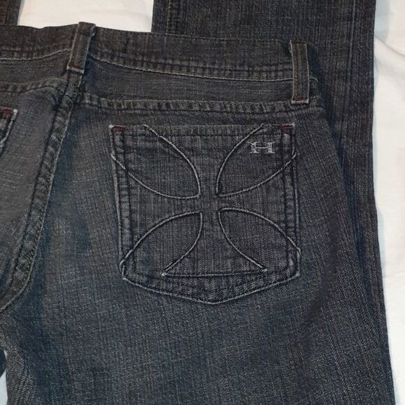 Tory Burch Habitual Blackout‎ Straight Leg Jeans 28 - Picture 7 of 11